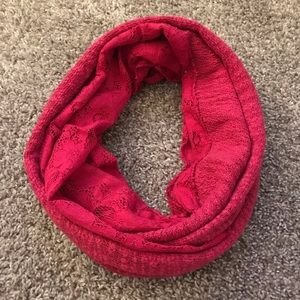 Charlotte Russe Accessories - Charlotte Russe pink lace circle infinity scarf Charlotte Russe Accessories - Charlotte Russe pink lace circle infinity scarf
